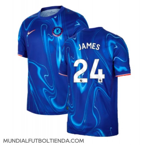 Camiseta Chelsea Reece James #24 Primera Equipación Replica 2024-25 mangas cortas